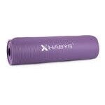 Yoga mat for training NBR, 183x61x1cm, lavender color