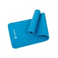 Yoga mat for training NBR, 183x61x1cm, blue color