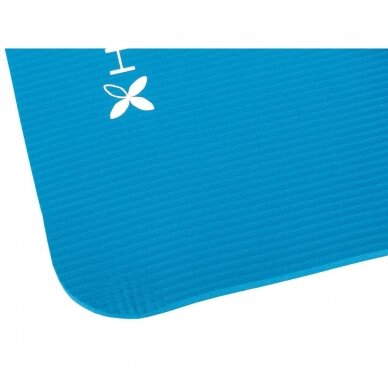 Yoga mat for training NBR, 183x61x1cm, blue color   3