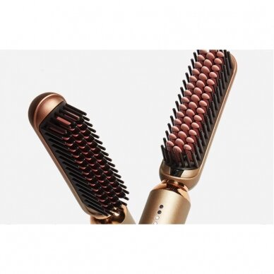 Professional ionic hair brush inFace ZH-10DSB (brown) 2