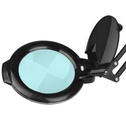 Professional cosmetic LED lamp-magnifier MOONLIGHT 8012/5 surface-mounted, black color 5