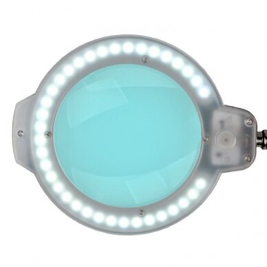 Professional cosmetic LED lamp-magnifier MOONLIGHT 8012/5 surface-mounted, black color 1