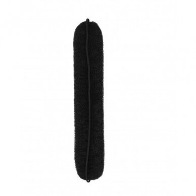 LUSSONI flexible hair sponge for ponytail shaping BLACK, 230 mm