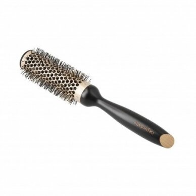 KASHOKI HAIR BRUSH ESSENTIAL BEAUTY natūralios šukos plaukams OVAL 30mm 2