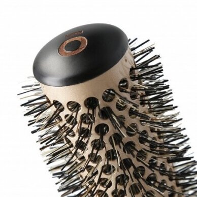 KASHOKI HAIR BRUSH ESSENTIAL BEAUTY natūralios šukos plaukams OVAL 30mm 4