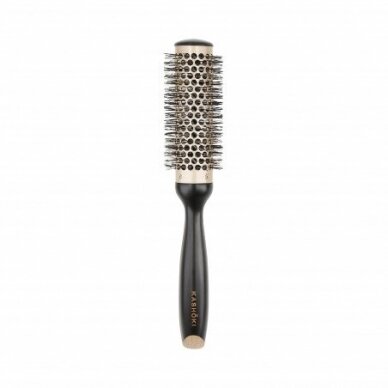 KASHOKI HAIR BRUSH ESSENTIAL BEAUTY natūralios šukos plaukams OVAL 30mm