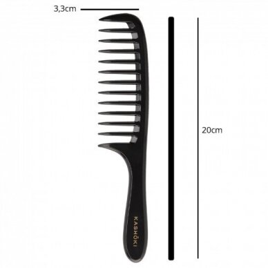 KASHOKI HR COMB WET DETANGLING HANDLE COMB 443 hair comb 3