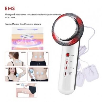 Cavitation LED EMS slimming body anti-cellulite infrared massager 2