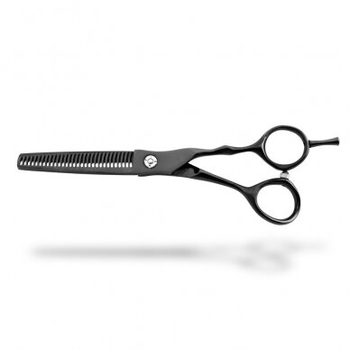 KIEPE professional Italian hair thinning scissors REGULAR 6.0, black color 2