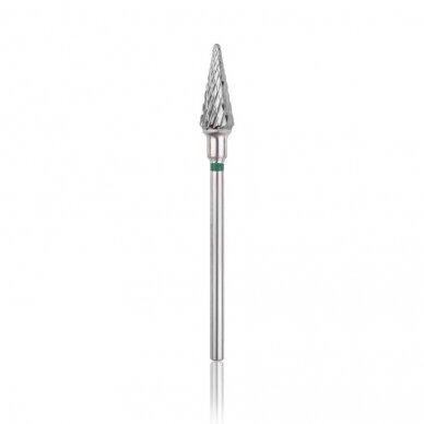 Profesional carbide nail dril tip CONE GREEN