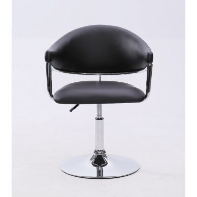 Master&#39;s chair for beauty salons and beauticians HC8056, black color 2