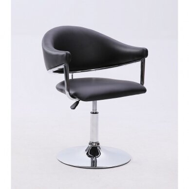 Master&#39;s chair for beauty salons and beauticians HC8056, black color