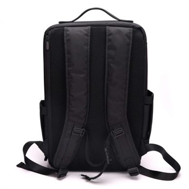 CHAMPION BIG hairdressers and barbers backpack for storing tools and cosmetics, black color 1