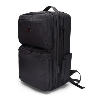 CHAMPION BIG hairdressers and barbers backpack for storing tools and cosmetics, black color