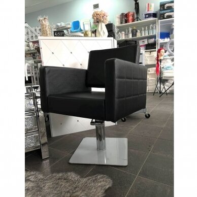 Professional hairdressing chair GABBIANO ANKARA, black color 6