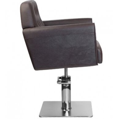 Professional barber chair GABBIANO HAMBURG, brown 5