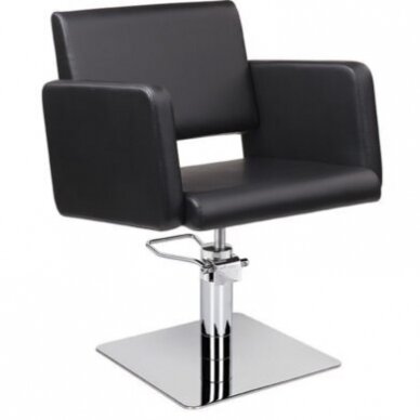 Professional hairdressing chair LEA, black