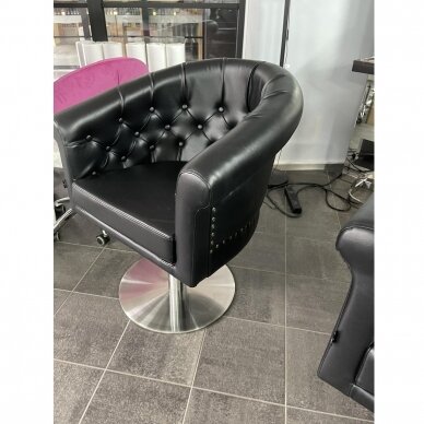 Professional barber chair GABBIANO LONDON, black 6