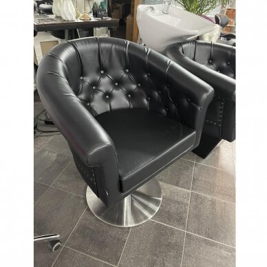 Professional barber chair GABBIANO LONDON, black 8