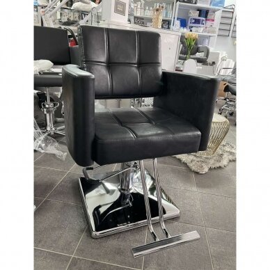 Professional hairdressing chair HAIR SYSTEM SM344, black 5