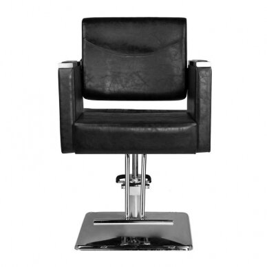 Professional hairdressing chair HAIR SYSTEM SM363, black color 1