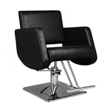 Professional hairdressing chair HAIR SYSTEM SM376, black color