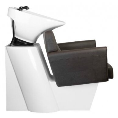 Professional hairdressing sink HAMBURG, brown color 2