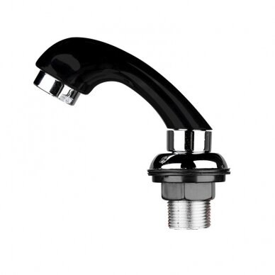 Hairdressing sink shower with hose, black color 1