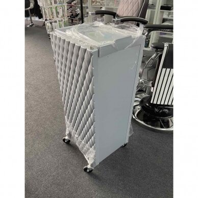 Professional hairdresser's trolley DECO, grey color 4