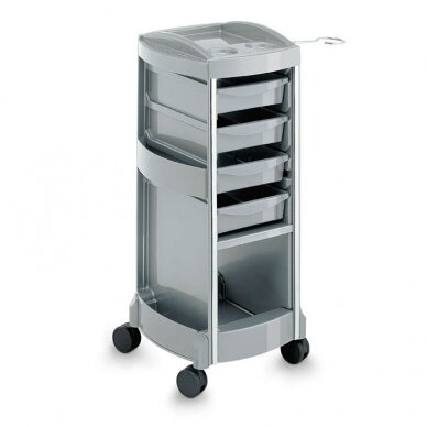 Professional hairdressing trolley NEW GENIUS AE, gray color 2