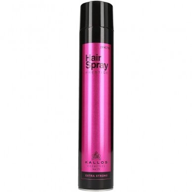 KALLOS PRESTIGE EXTRA STRONG HAIR SPRAY strong fixation hairspray, 750 ml