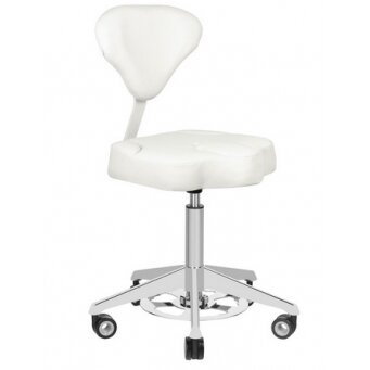 Professional master chair for cosmetologists and beauty salons AZZURRO 156F BUMP-UP