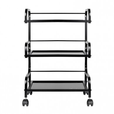 Professional cosmetic trolley PRO INK 1014, black 1