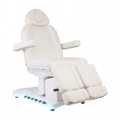 Professional electric podiatric chair-bed-pedicure for pedicure procedures with heating function AZZURRO 708BS PEDI PRO EXCLUSIVE (3 motors)