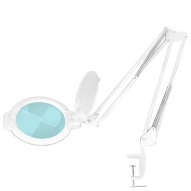 Professional cosmetology LED lamp - magnifying glass MOONLIGHT 8012/5, surface-mounted, white color