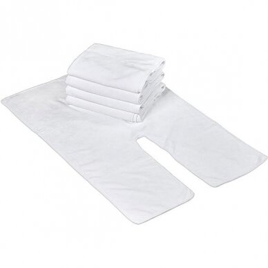 Cosmetological textile face towel for procedures 40*50 cm