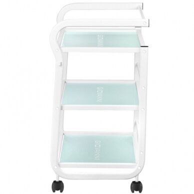 GIOVANNI CLASSIC TYP 1013 professional cosmetology trolley, white color 2