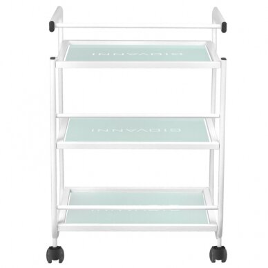 GIOVANNI CLASSIC TYP 1013 professional cosmetology trolley, white color 4