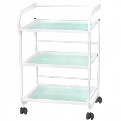 GIOVANNI CLASSIC TYP 1013 professional cosmetology trolley, white color