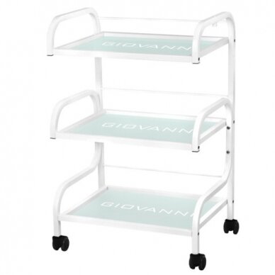 GIOVANNI CLASSIC TYP 1014 professional cosmetology trolley, white color 1