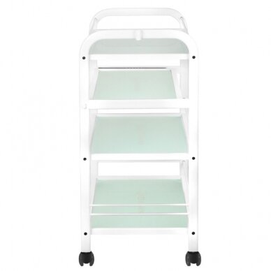 GIOVANNI CLASSIC TYP 1015 professional cosmetology trolley with pull-out shelf + lamp hole 3