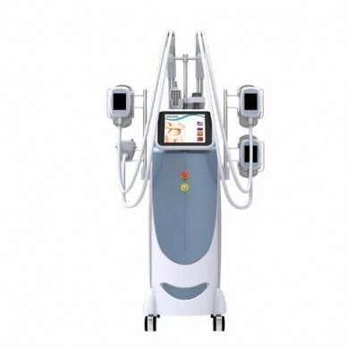 Profesionalus krioterapijos aparatas CRYOLIPOLYS -10°C + antgaliai (fotonas + lipolaseris + ultragarsas)