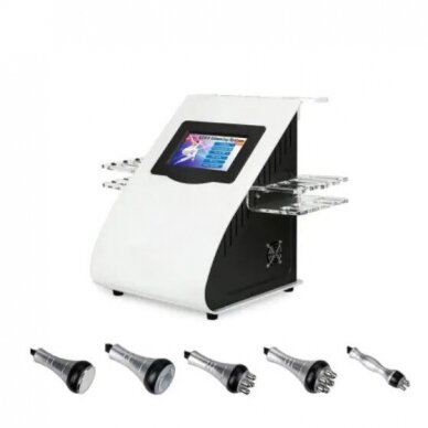 Multifunctional machine for slimming procedures 6 in 1 (cavitation+lipo+vacuum+radio waves) 4