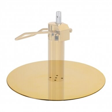 Round base for hairdressing chair L010, gold color 2