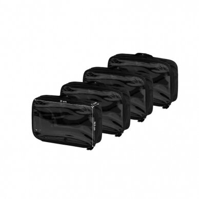 Suitcase/bag for transporting cosmetics LOOK, black color 13