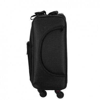 Suitcase/bag for transporting cosmetics LOOK, black color 4