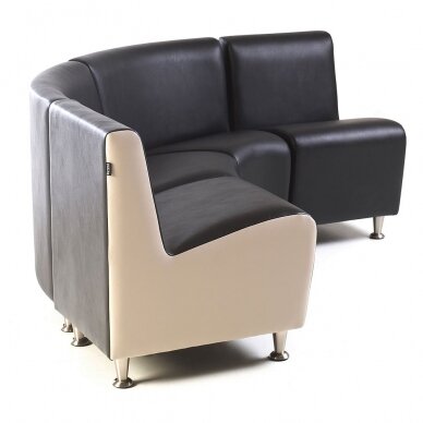 Waiting chair for beauty salons REM ELEGANCE rounded 3