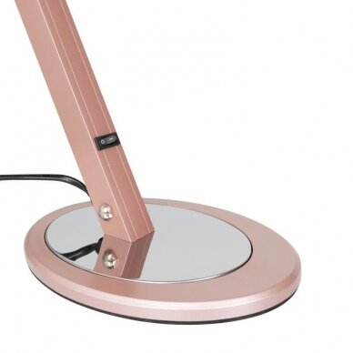 Professional table lamp for manicure SLIM LED, rose gold color 2