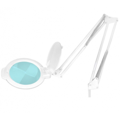 Professional cosmetology LED lamp - magnifying glass MOONLIGHT 8012/5, white (with stand) 1