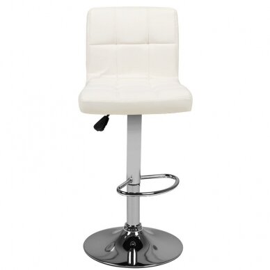 Professional make-up chair MO6, white color 3